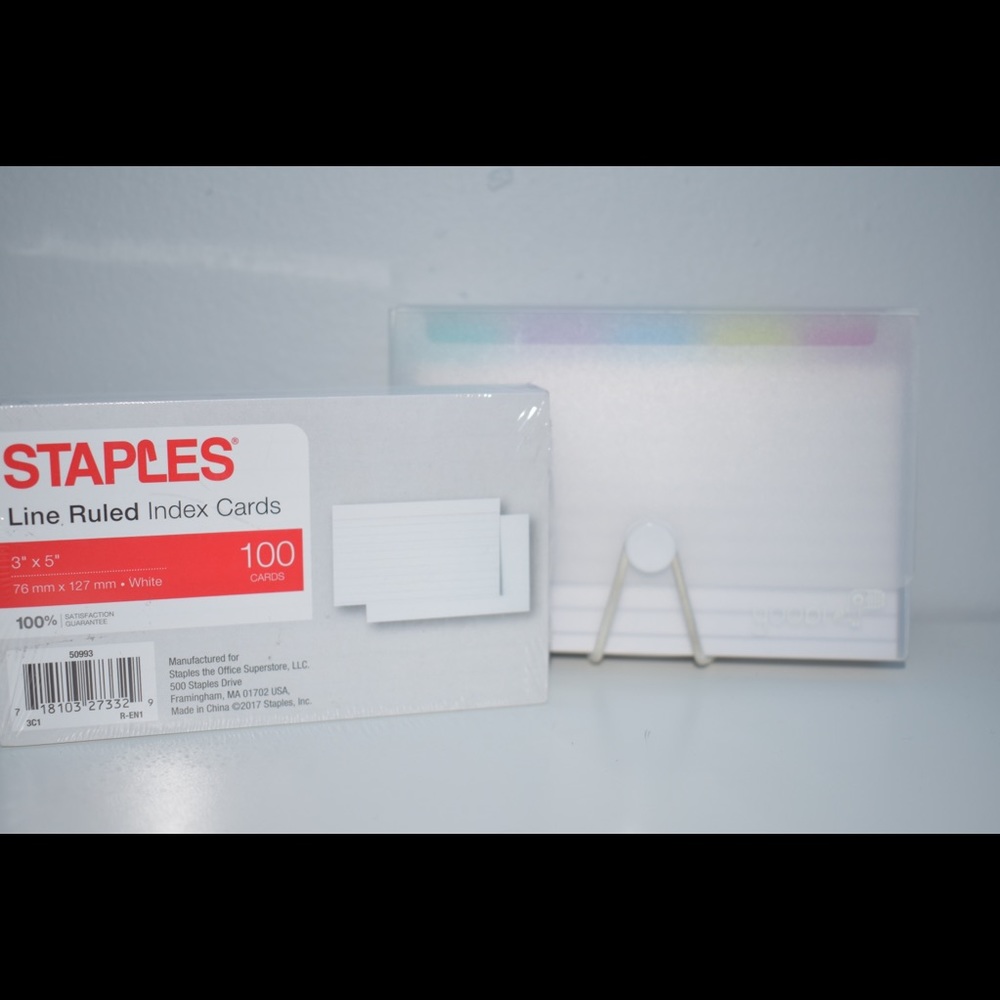 Yoobi Index Cards